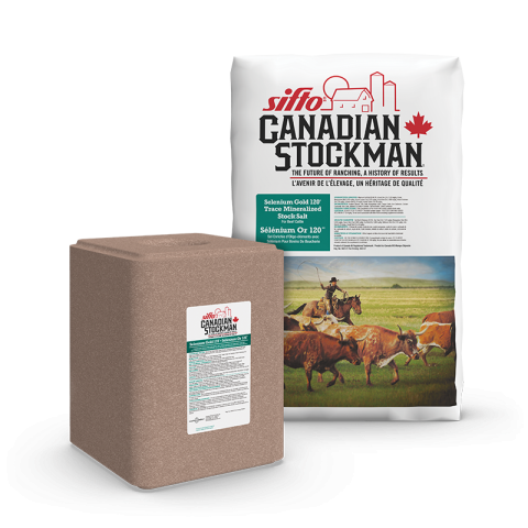 Sifto® Canadian Stockman® Selenium Gold 120